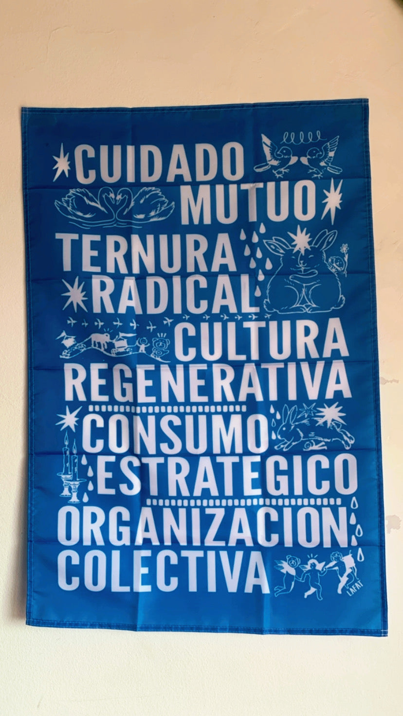 bandera CUIDADO MUTUO