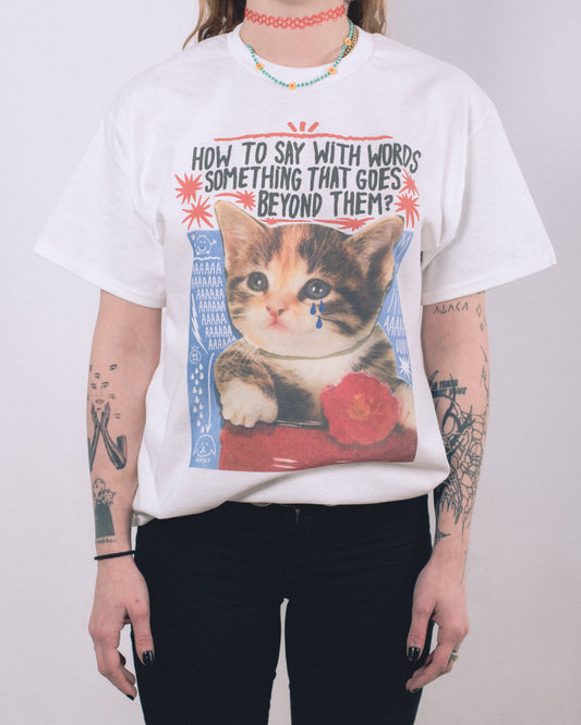 camiseta HOW TO SAY WITH WORDS